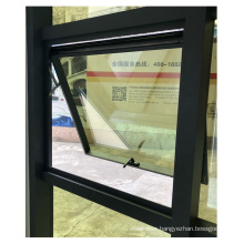 5mm double clear glazed aluminium frame powder coated awning window